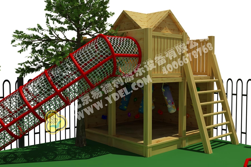 戶外兒（ér）童（tóng）鑽網遊樂設備