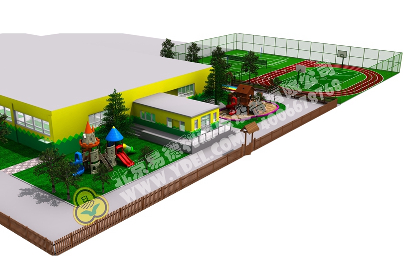 幼兒園戶外操（cāo）場遊樂設備規劃