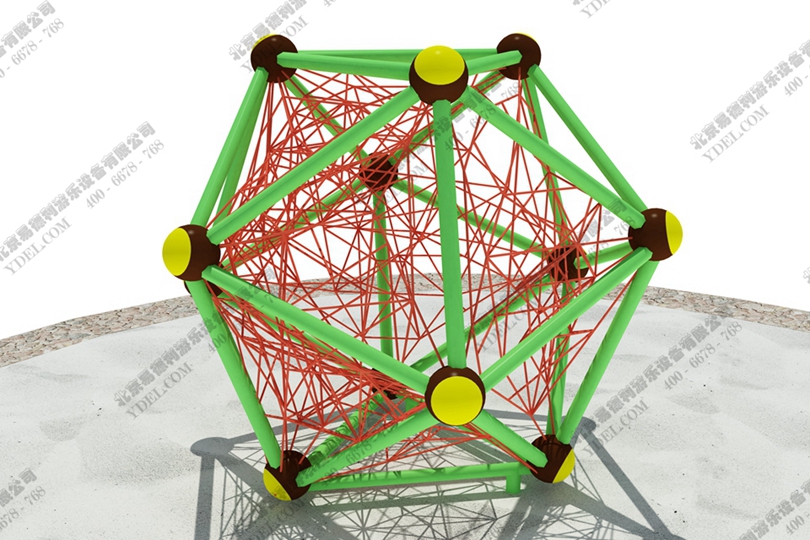 戶外兒童（tóng）網繩攀爬設備