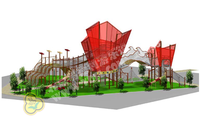 戶外兒童遊樂（lè）場定製遊樂設施九