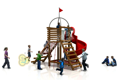 戶外兒童遊樂場定製遊樂設施七