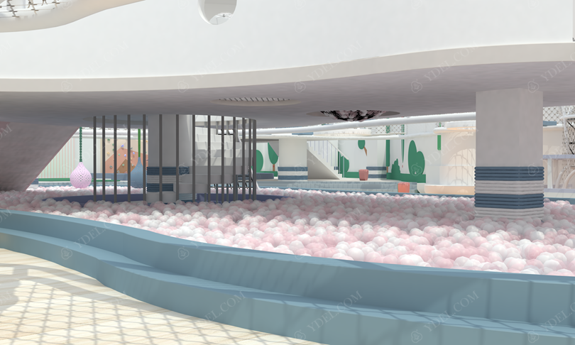 室內樂園淘氣堡（bǎo）海洋球池