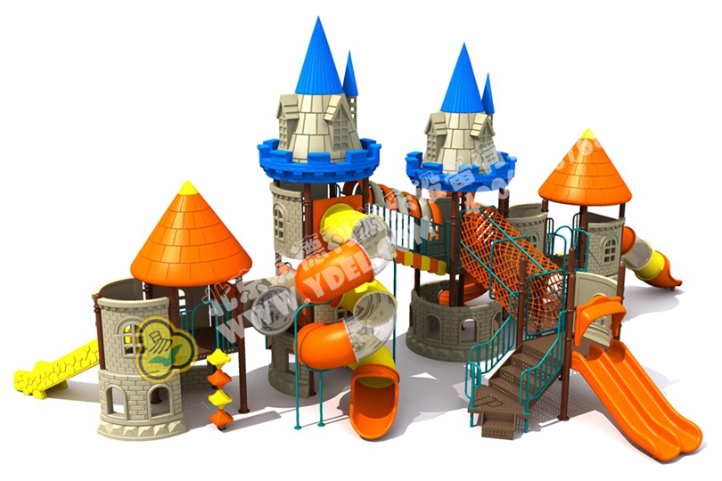 城堡造型兒童（tóng）戶外滑梯
