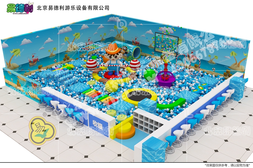 室內（nèi）球池闖關兒童遊樂場設備