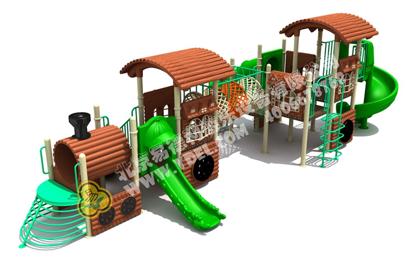 幼兒園火車頭滑梯（tī）遊樂設備十