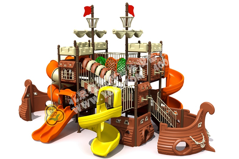 兒童海盜船滑滑梯設（shè）備三（sān）