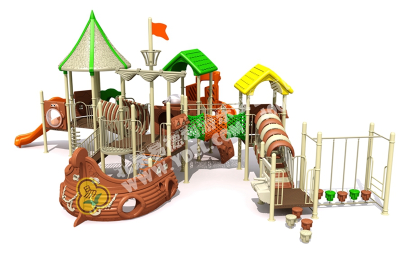 兒童海盜船滑（huá）滑梯設備一