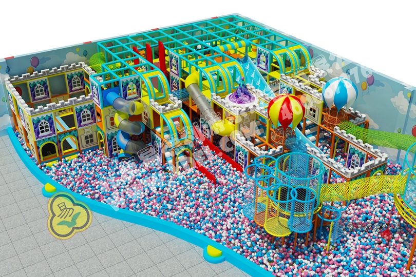 四川城堡主題淘氣堡（bǎo）遊樂設備