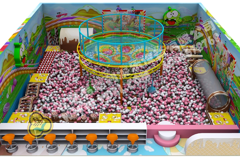 網（wǎng）繩球池淘氣堡闖關係列