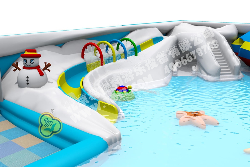 水上（shàng）遊樂園漂流滑道