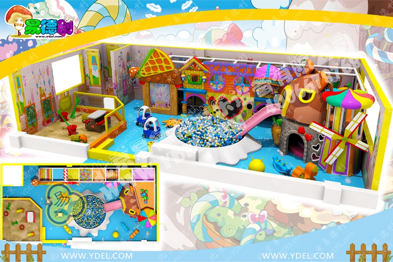 微型室內兒童遊樂園（yuán）9