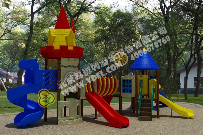 戶（hù）外兒童組合城堡滑梯8