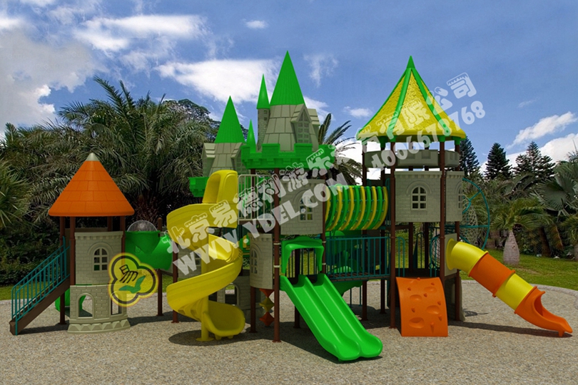 戶外兒（ér）童組（zǔ）合城堡滑梯3