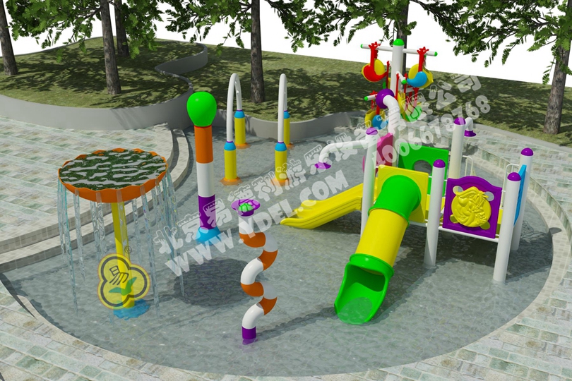 室內水上樂園遊樂場滑梯十