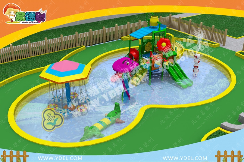 水上兒童遊樂場戲水設備（bèi）