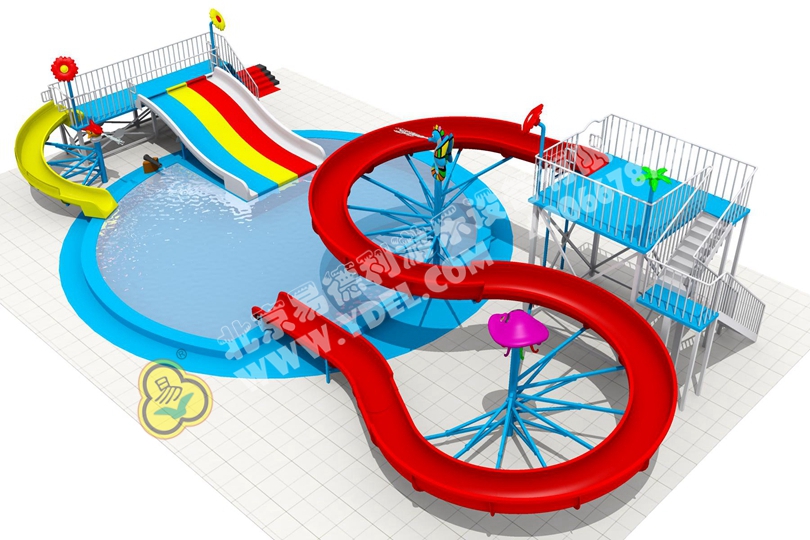 兒（ér）童戶外水上滑梯七