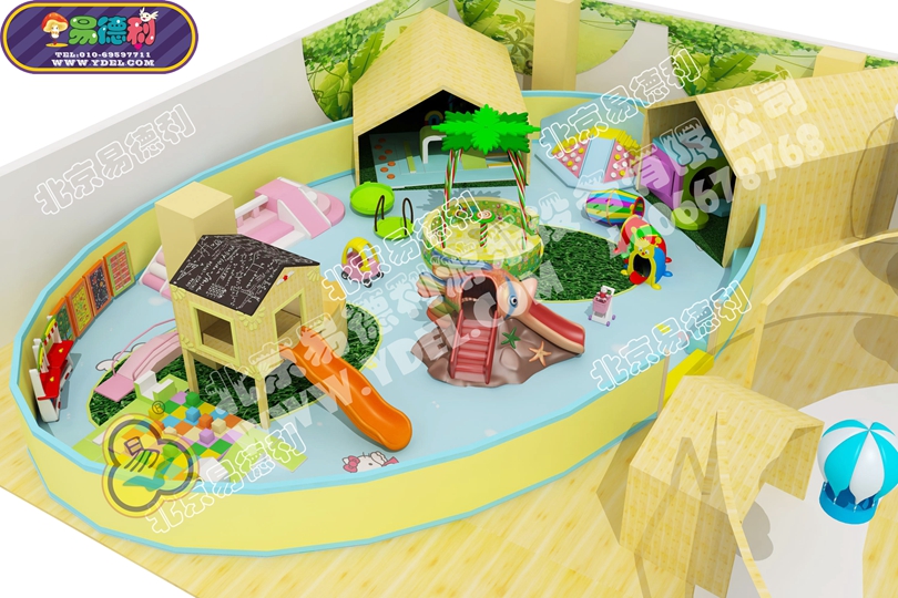 社區小型淘氣堡設備