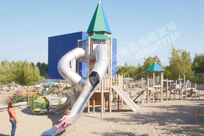 戶外兒童定製非標滑梯設備（bèi）