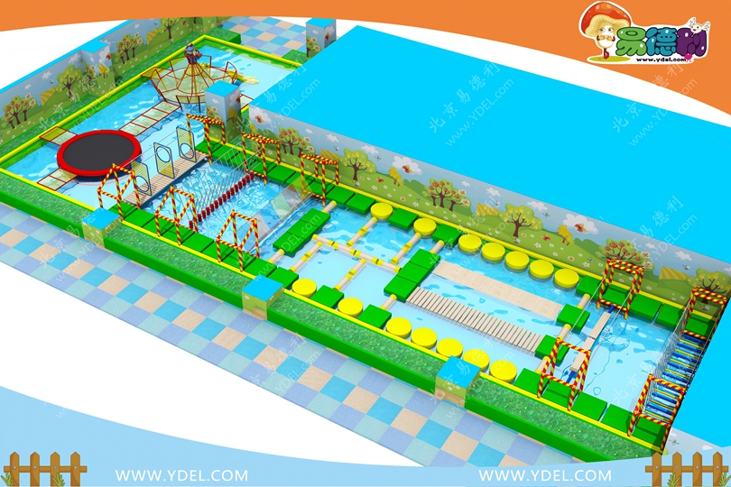 水上樂園闖關類遊樂設備