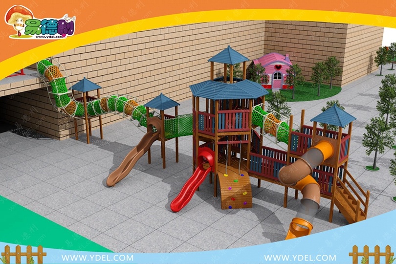 兒（ér）童戶外滑滑梯遊（yóu）樂設備（bèi）