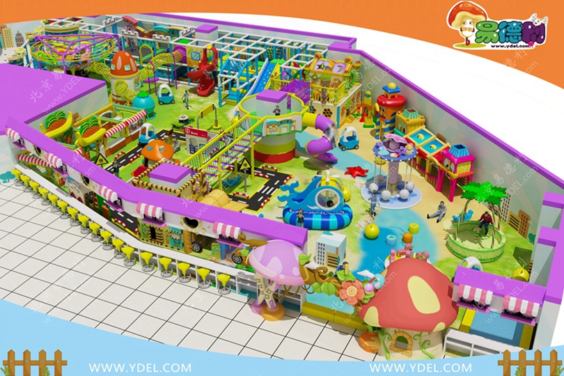 定製淘氣堡（bǎo）樂園設備