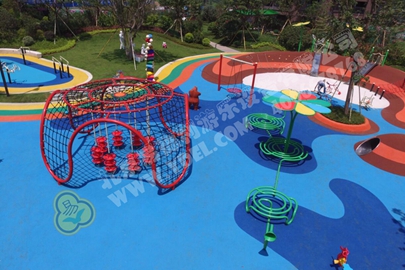 城市公園兒童遊樂園設備