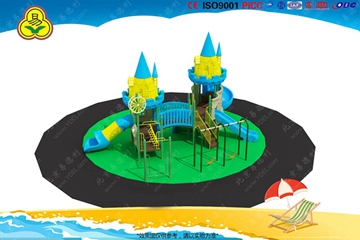 幼兒園城堡（bǎo）滑梯5