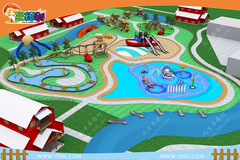 戶外兒童水園設備整體規（guī）劃