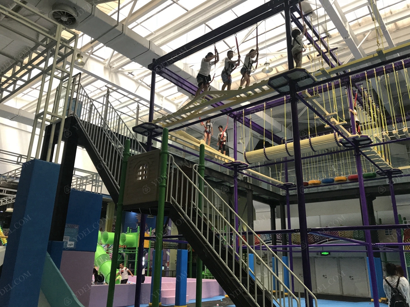 室內運動公園高空拓展類項目展示（shì）