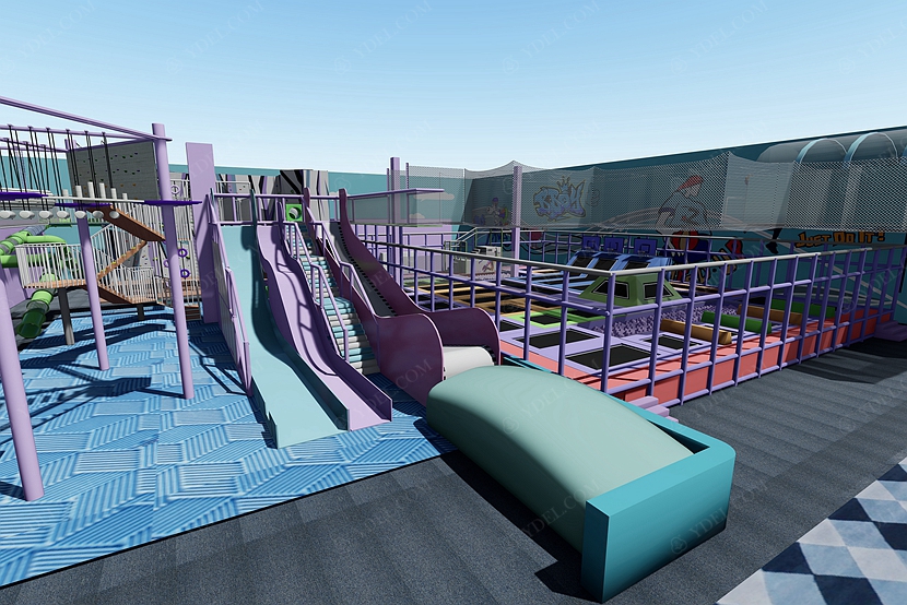 大型（xíng）蹦床樂園