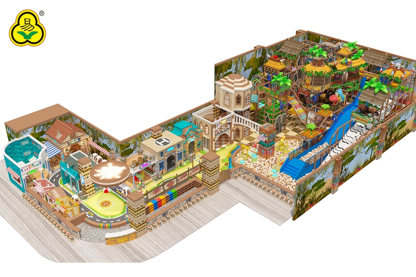 部落（luò）風淘氣堡設（shè）備