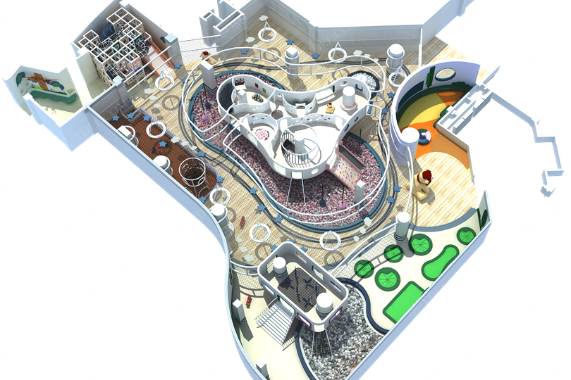 親（qīn）子互動兒童樂園設備