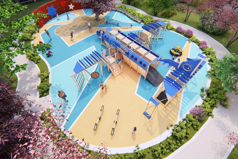 學校定製（zhì）飛機模型遊樂設備