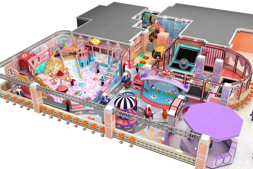 南京馬卡龍色係淘氣堡設備