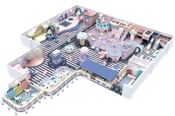 商場馬卡（kǎ）龍淘氣堡（bǎo）設備