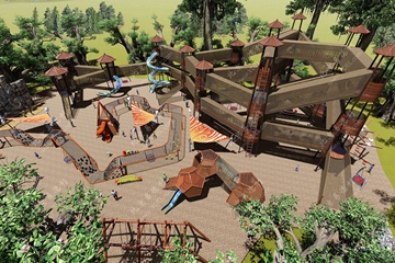 雲南戶外遊樂項目非標定製設備